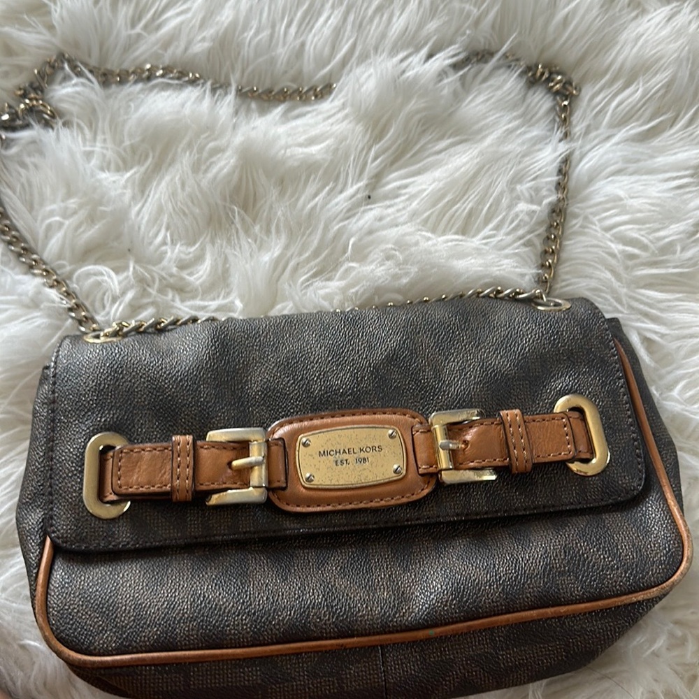 Vintage coach bag and belt